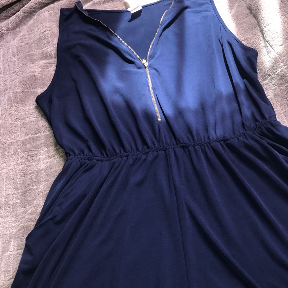Cute Navy Blue 💙 Romper